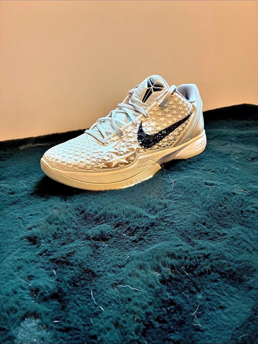 Nike Kobe Basketball Shoes White/Black US 7